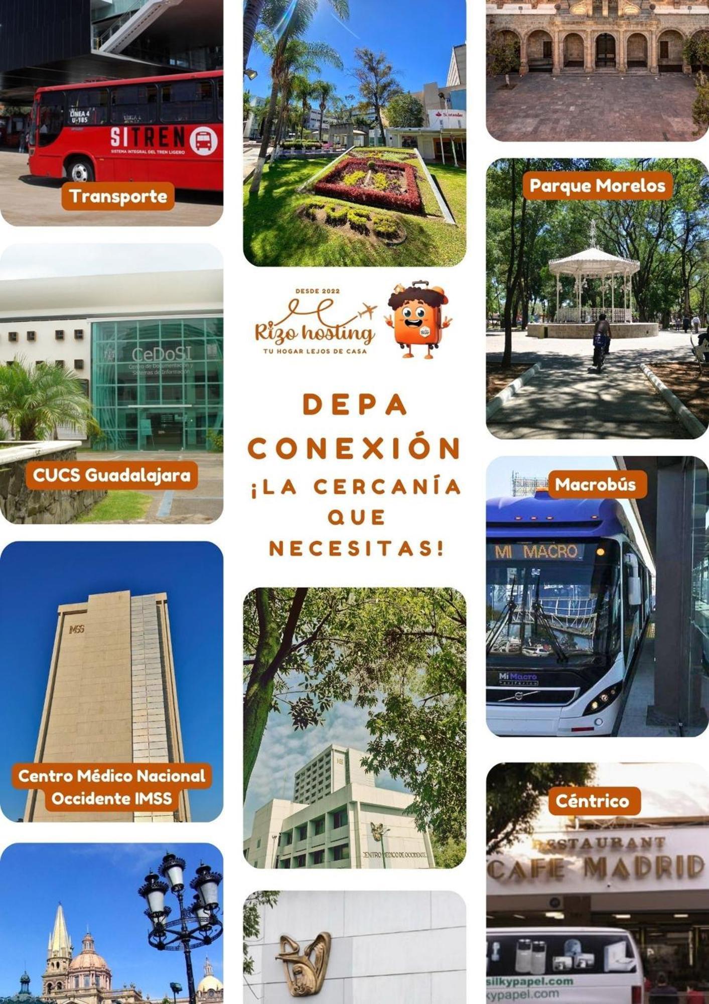 Departamento Centrico Cerca De Imss Hc Vil Y Cucs Apartment